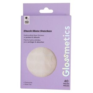 Glossmetics Skin‎ Care Check Mate Patches Hydrocolloid Spot Stickers - 40 Pieces